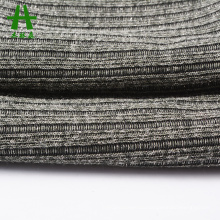 Mulinsen Textile Plain Dyed Sliver Jacquard Rib TR Melange Hacci Jersey Knit Fabric for Winter